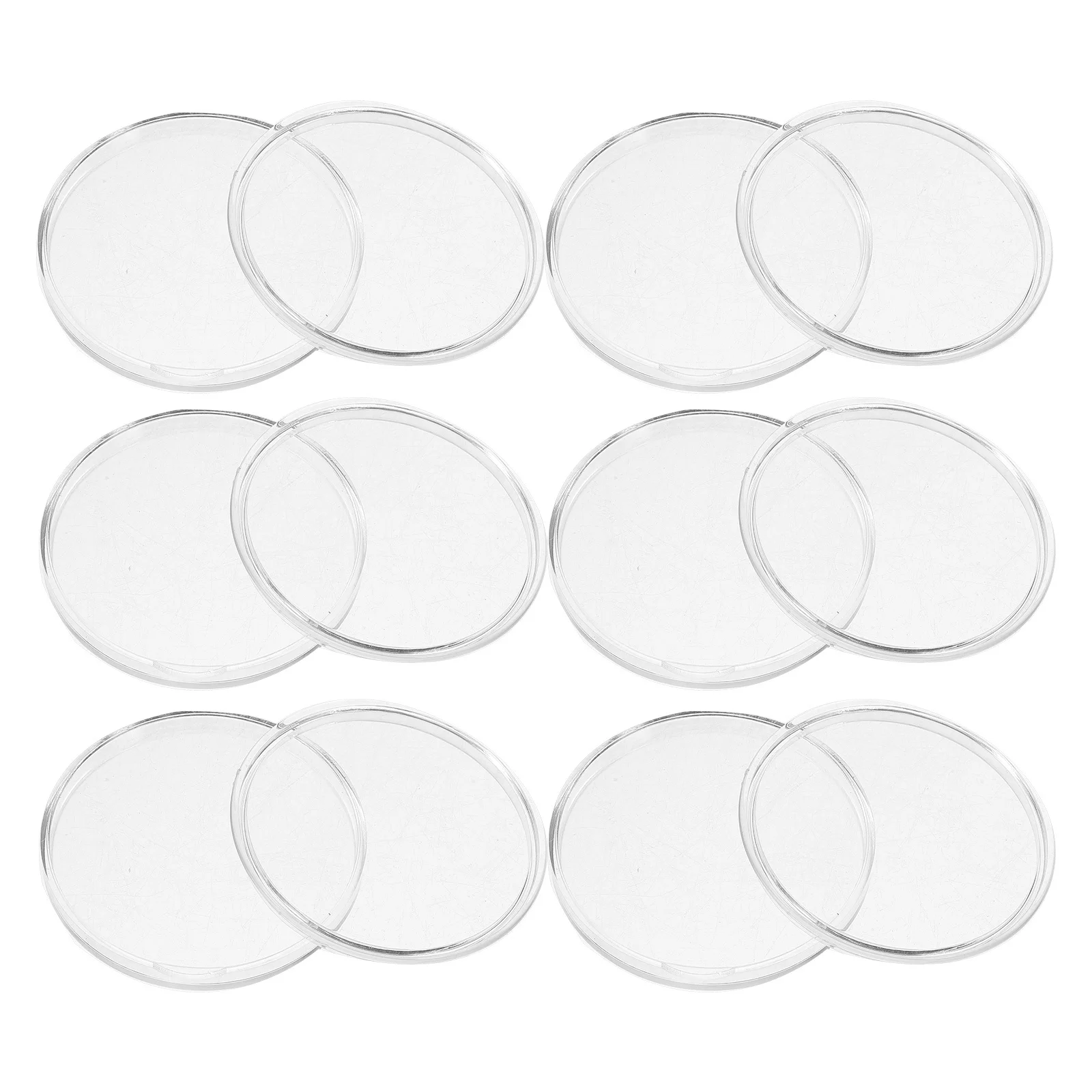 24Pcs Practical Coin Storage Box Lightweight Organizer for Coin Collection Collection Box Storage Organizer for Collectors