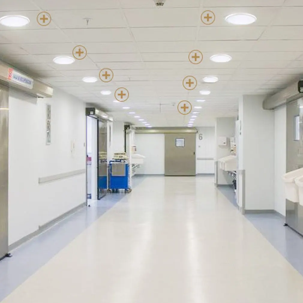 Panel de luz LED ultradelgado, luz descendente empotrada redonda de aluminio, 6W, 8W, 85-265V, agujero abierto, Blanco cálido ajustable