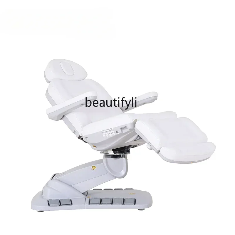 Automatic Intelligent Facial Bed Multi-Function Four-Motor Folding for Beauty Salons Physiotherapy Bed Massage Nursing Bed