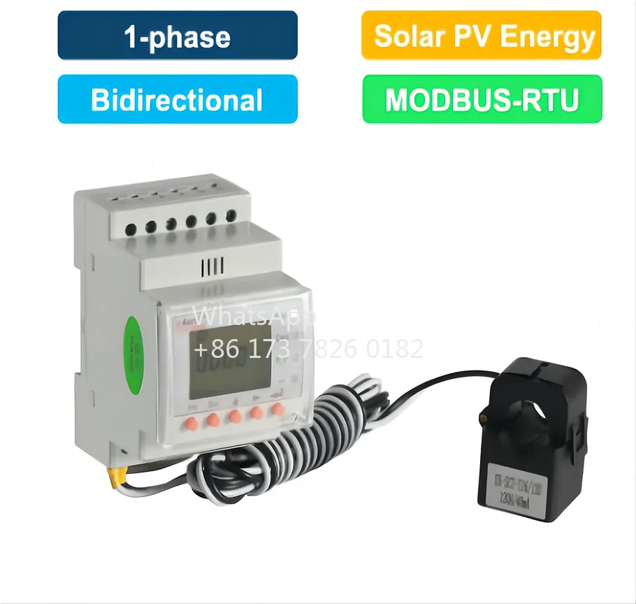 Acrel ACR10R-D16TE 80A/120A200A/300A CT single phase Solar Pv Power Energy Meter RS485 Matching Solis or Alpha ESS Inverter