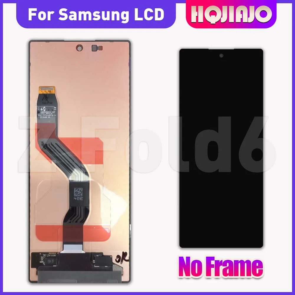 For Samsung Z Fold6 SM-F956B SM-F956U 6.3'' AMOLED LCD Display Touch Screen Digitizer Assembly Replacement SM-F956N repair Parts
