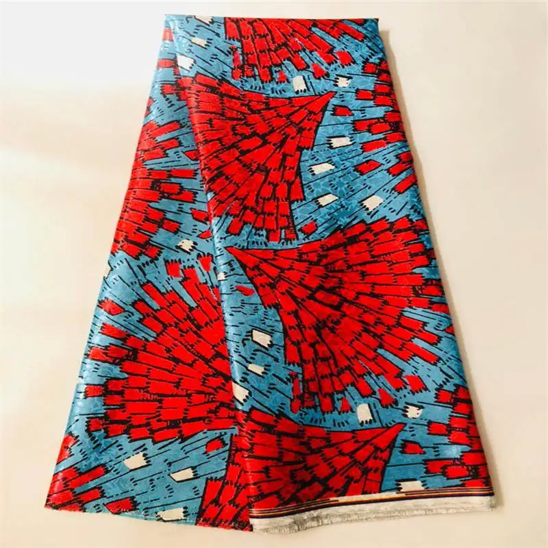 2023 Latest Popular High Quality African Lace Fabric Jacquard Embroidery Lace Fabric For Party Prom Dress 5 Yards/Lot.