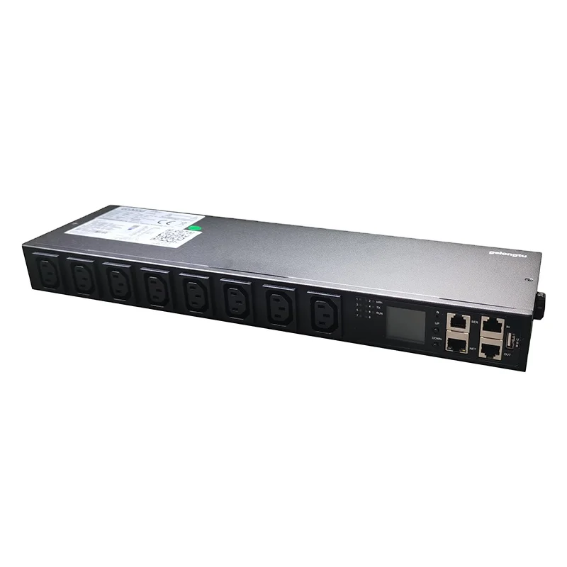 

Gelongtu Smart PDU Cabinet Power Socket 8-port C13 Anti-disconnection 16A Development Programming in Python,Telnet, and SNMP