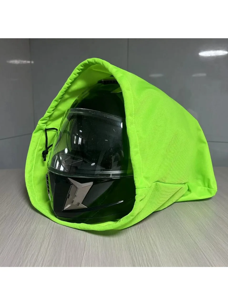 AliExpress Soft Smooth Motorcycle Helmet Bag Single Rope Plush Draw Pocket for Scooter Moped Bike Full Half Helmet Lid Carrying Protect Bag