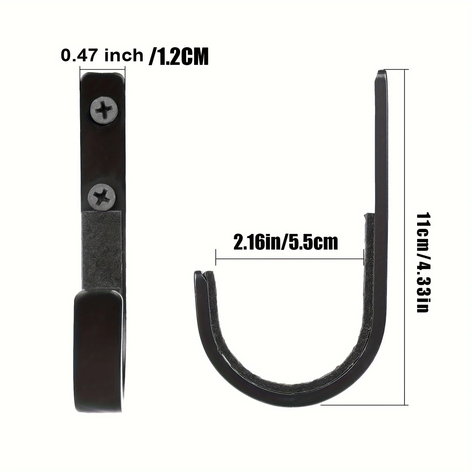 Portapistole per fucili, ganci per fucili, ganci per montaggio a parete, per qualsiasi fucili, fucile, tiro con l'arco, arco con imbottitura morbida e pesante