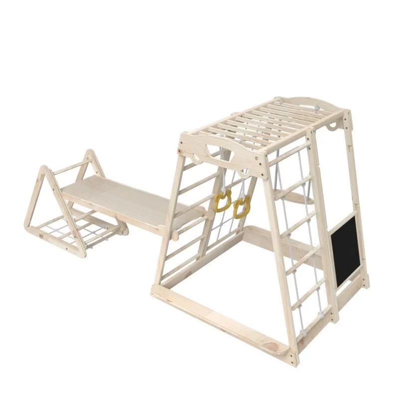 

Active Play Fun Indoor & Outdoor' Wooden Gym Climbing Frame Toy Play Structures & Swings Set Other Furniture