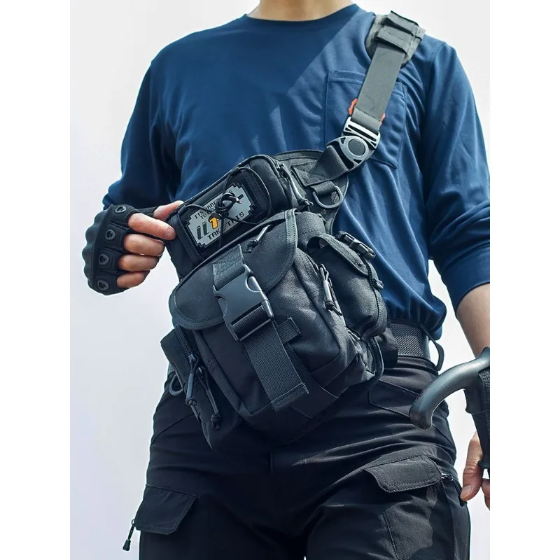 Marsupio tattico multifunzione da uomo Sport all'aria aperta Ciclismo Personalità impermeabile Stile Techwear Borsa da gamba mochilas bolsos сумка