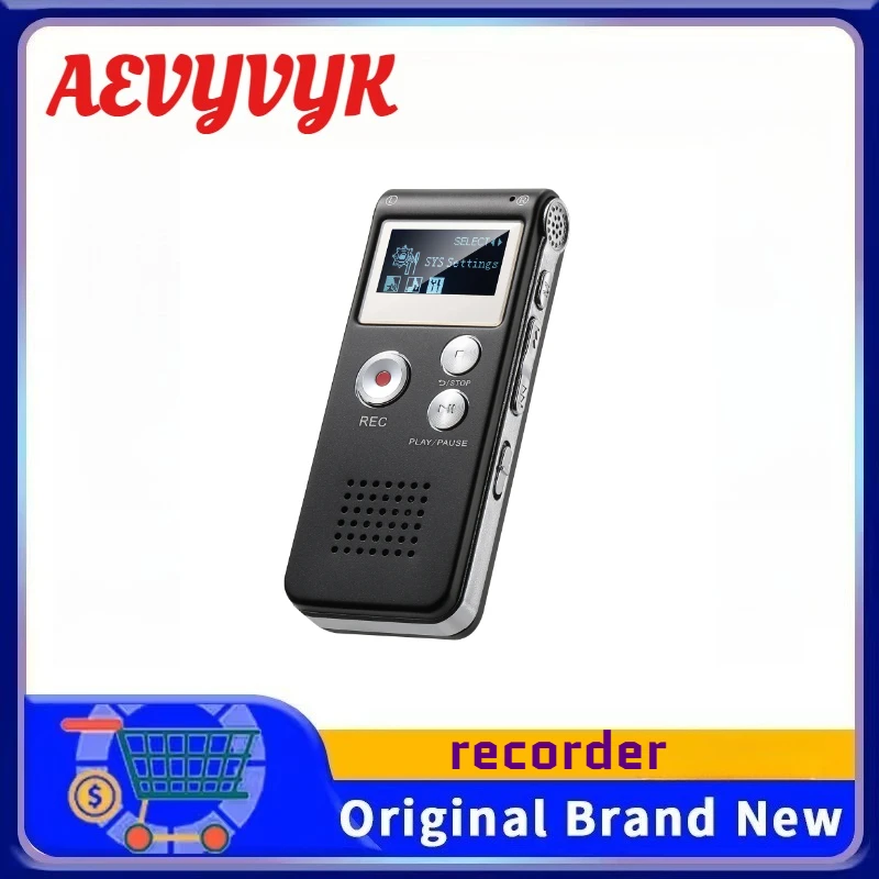 

Cheap and user-friendly digital recorder, supporting up to 1536kbps. Mini recorder upgraded to MP3 and USB, with playback functi
