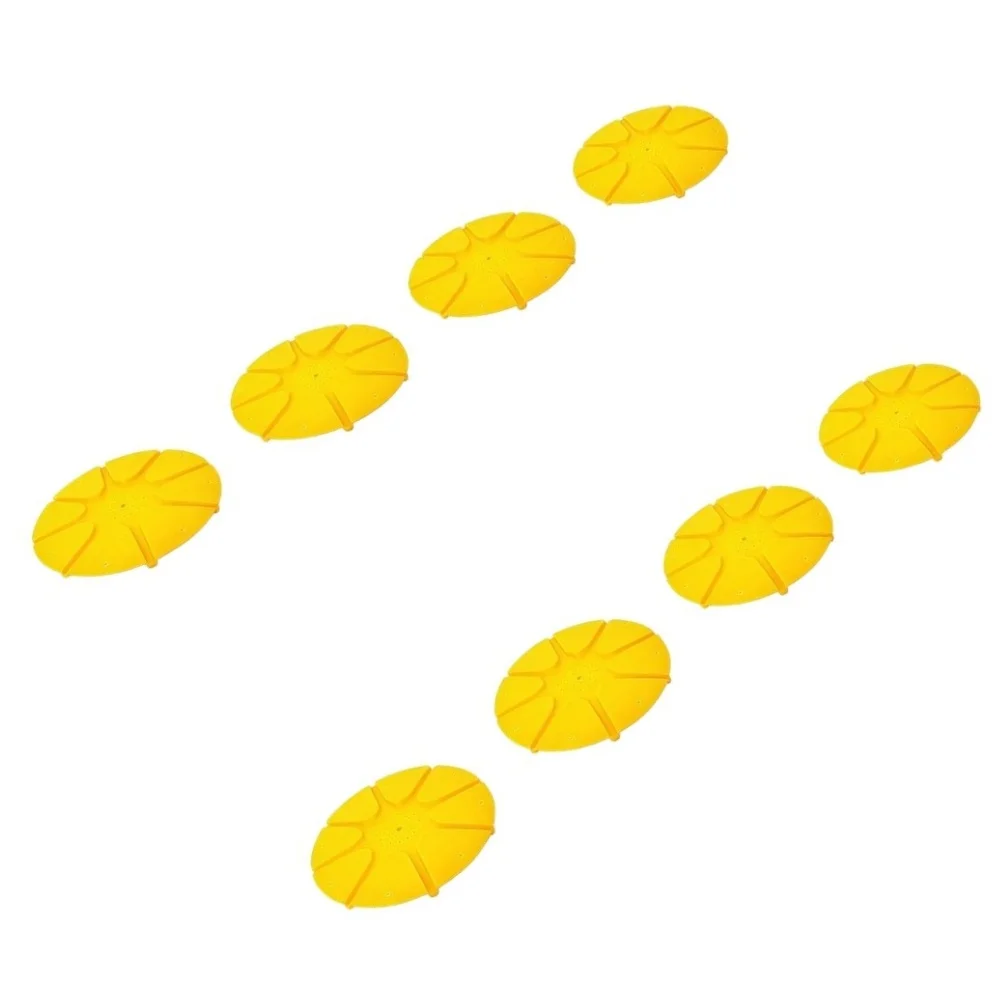 Plastic Bee For Escape Discs 8pcs for Use Between Hive Sections to Enable Bee Passage Downward While Limiting Upward Movement