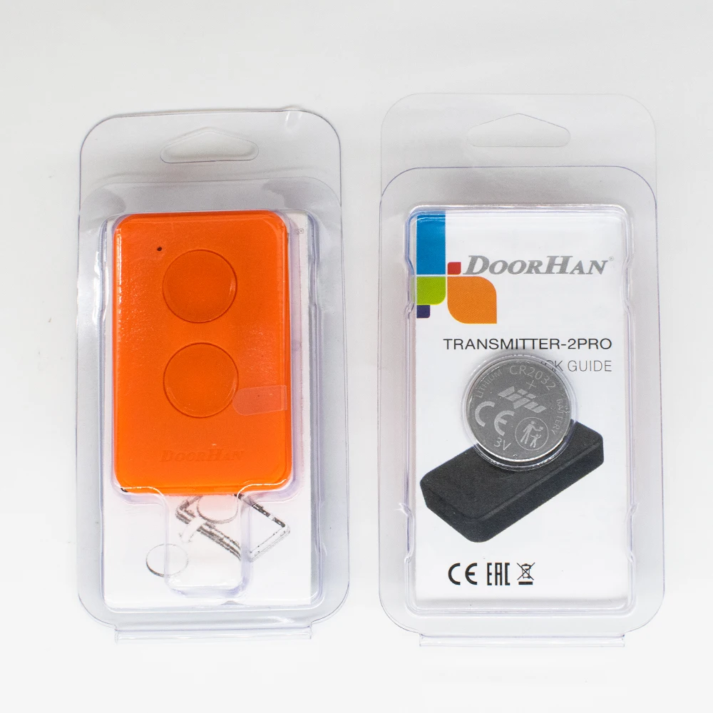 

Дистанционное управление воротами для дверного передатчика DOORHAN 2 Pro 2-PRO 433 МГц брелок для ключей автоматические ворота и шлагбаумы