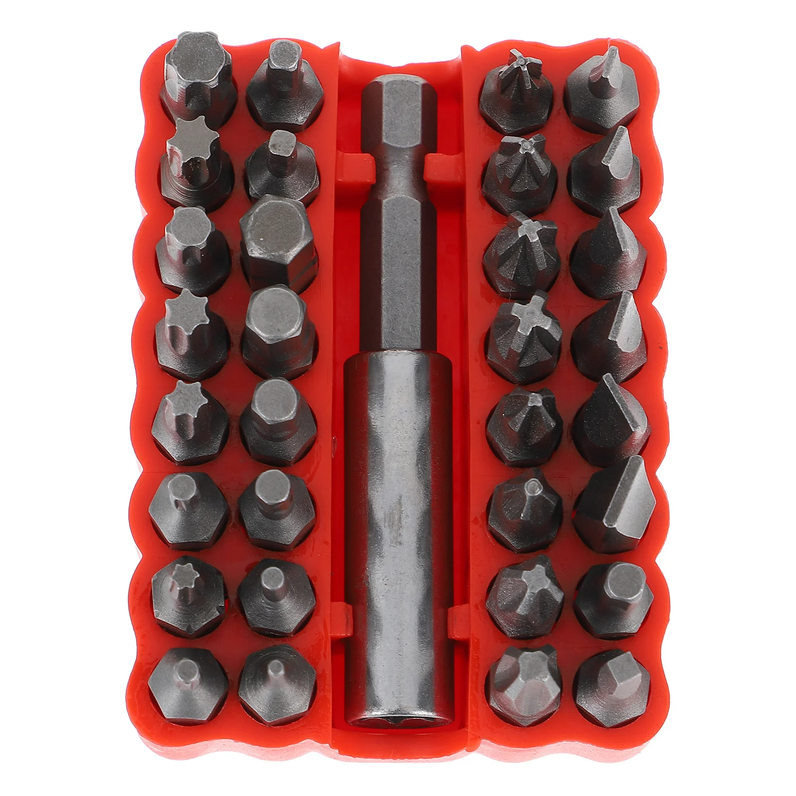 33Pcs Screwdriver Bit Kit Strong Anti-Bending Steel Bits for Electric Drill Driver Fast Replacement Precision Tool for Workshop
