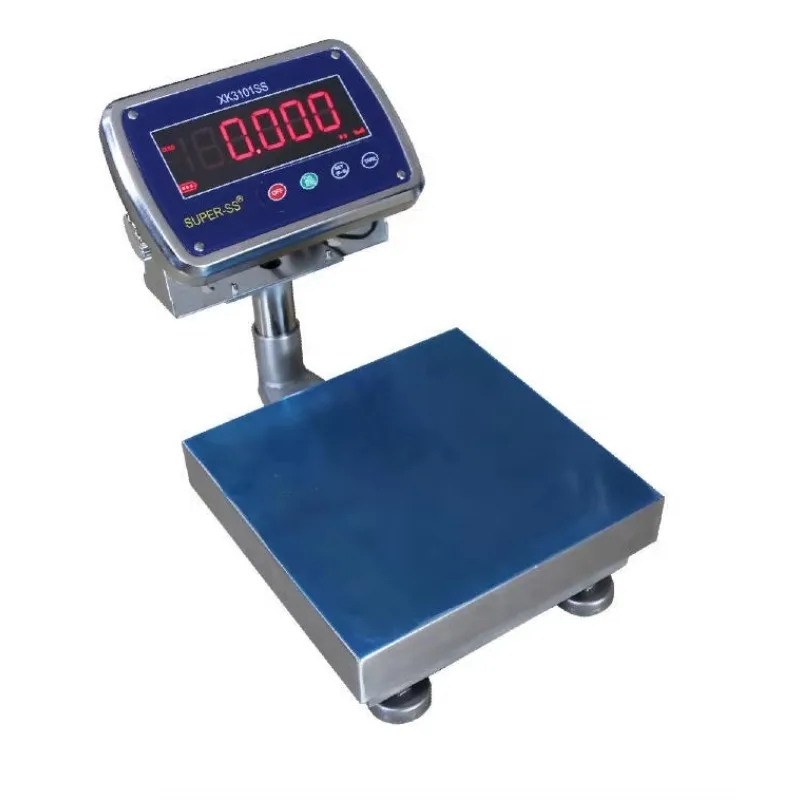 Electronic Waterproof Weighing Indicator Red Green Platform Floor Scale Indicator XK3101SS Stainless Steel Waterproof Indicator