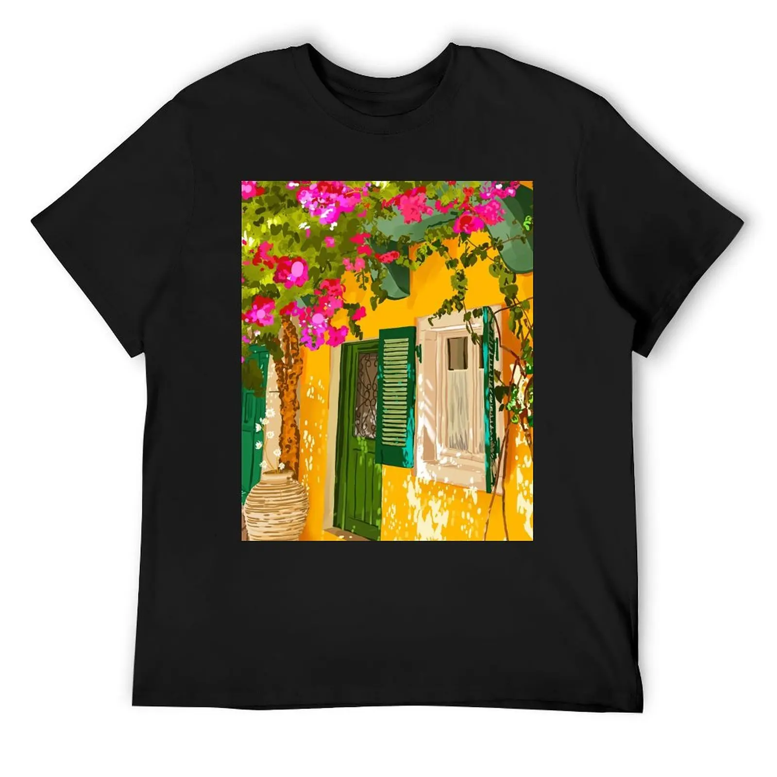 Living in the Sunshine. Always. Summer Exotic Travel Architecture Italy Sicily Boho Buildings T-Shirt