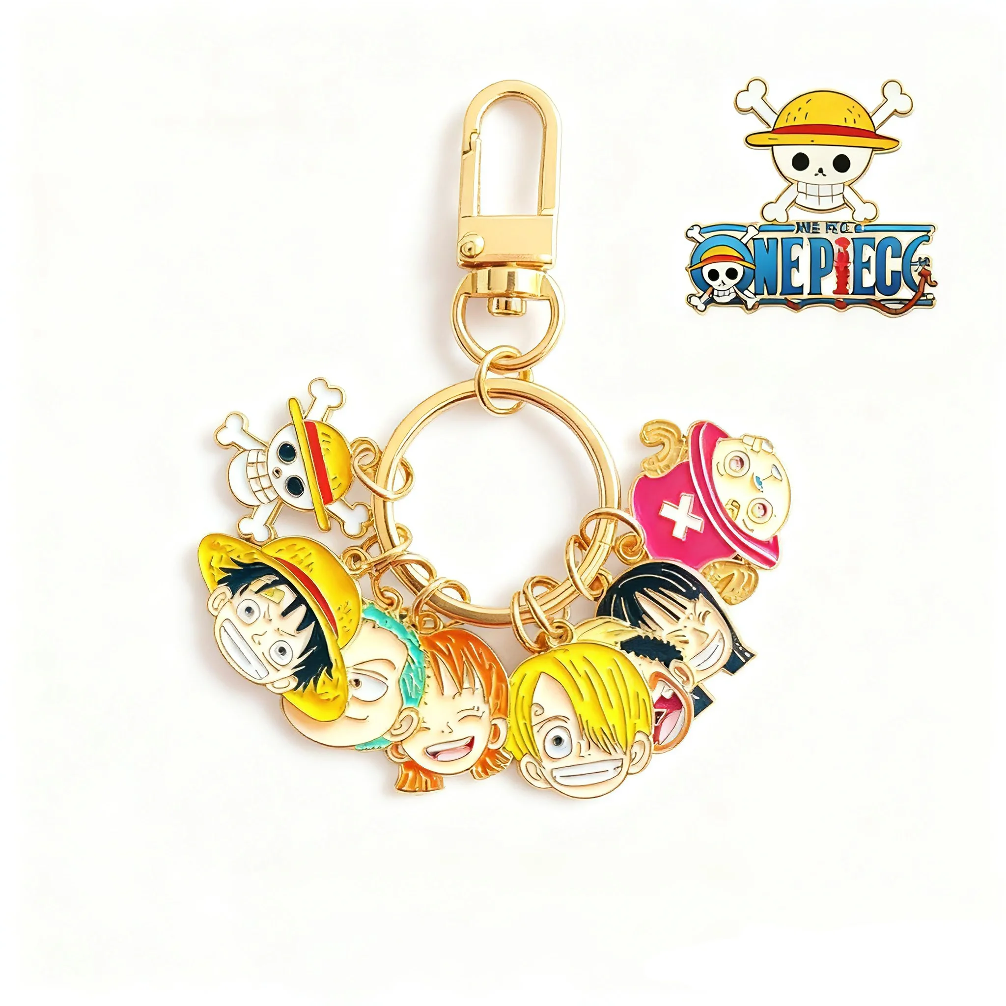 قطعة واحدة المفاتيح القرد د. لوفي نامي أنيمي الأجهزة الطرفية سماعة رأس بخاصية البلوتوث سحر حساسة لعبة الموضة مجوهرات هدية للأصدقاء