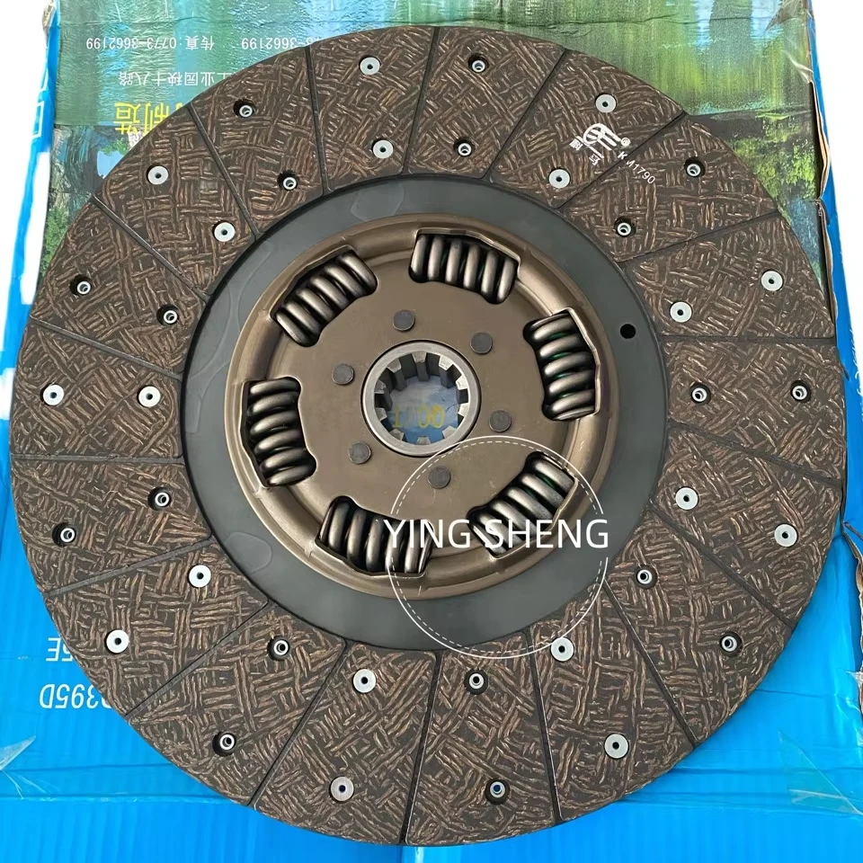 

Quality Assured Truck Clutch Parts 395 Dia Clutch Plate for Bharat for Benz Trucks and Tipper