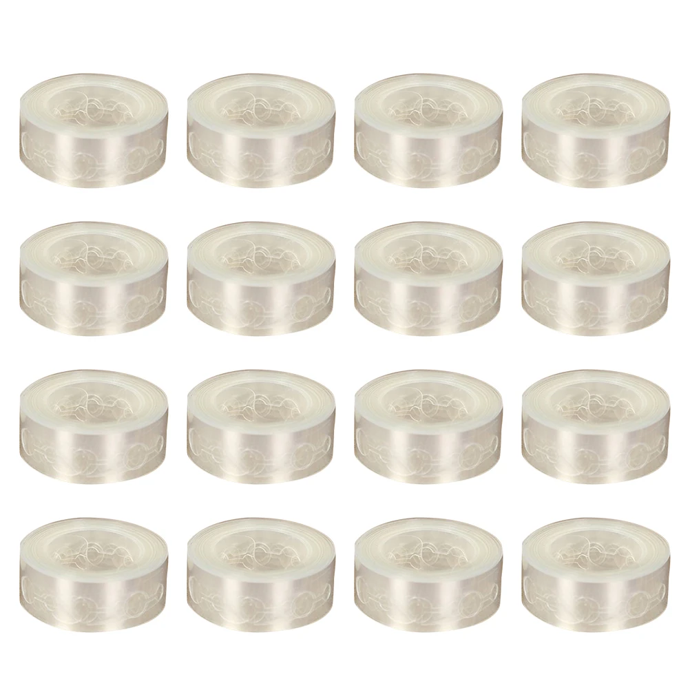 

20pcs Balloon Transparent PET Strip Balloon Fix Strips 5m Double Hole Fixing Strips for Parties Weddings Birthdays