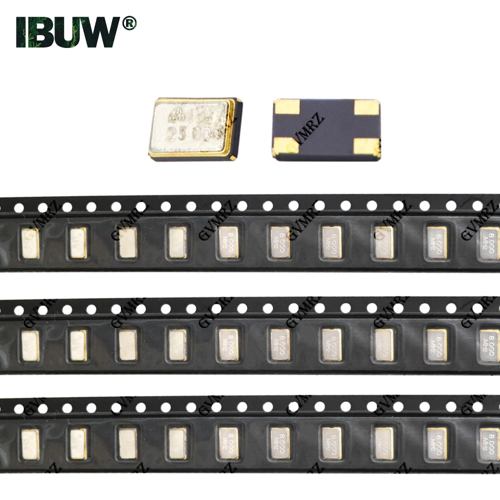 10PCS 5032 SMD 4Pin patch Passive Crystal Oscillator - High Precision Quartz Resonator