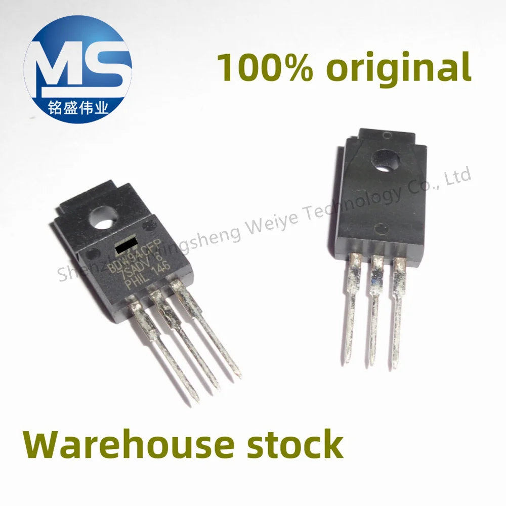 1pcs/10pcs 100% New Bdw94cfp 100v 12a In-line To-220f Spot Penhold