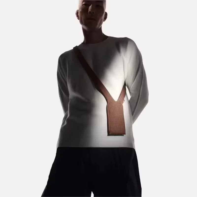 Novo 2025 bolso saco de malha estilo curto 40cm estilo longo 80cm na moda acessório premium malha telefone mini saco unisex para iphone