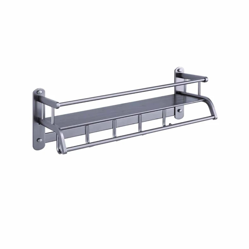 

Aluminum alloy bathroom rack, wall-mounted toilet storage rack, storage rack, bathroom rack