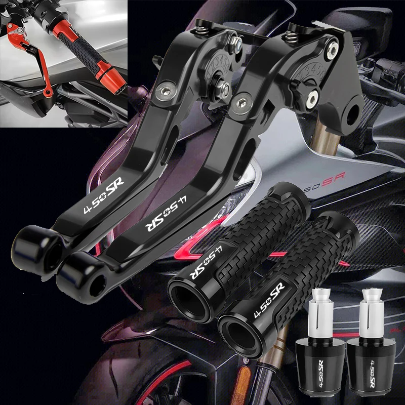 

Для CF 450SR 450SS 450SRS 2022-2026 Рычаг сцепления Набор тормозных рычагов Регулируемая складная ручка Рычаги Аксессуары для двигателя Запчасти