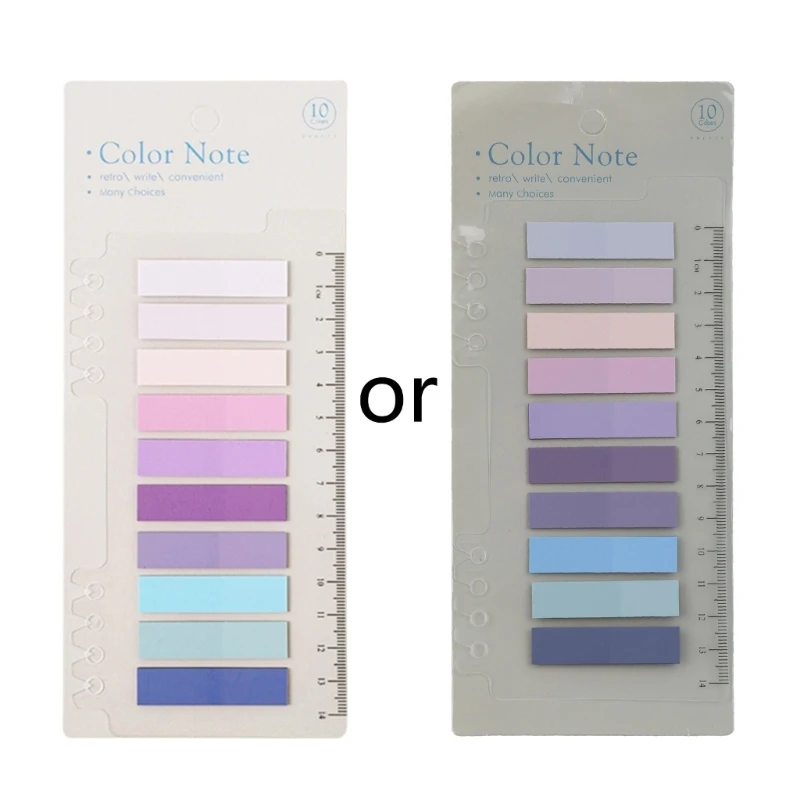 防水ページフラグ自己粘着ページマーカー透明付箋本用