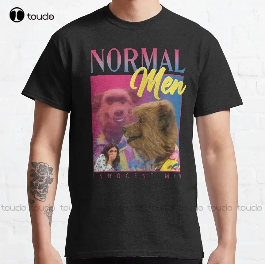 

We'Re Just Normal Men Classic T-Shirt Shirt Printing Outdoor Simple Vintag Casual T Shirts Custom Gift Xs-5Xl Printed Tee