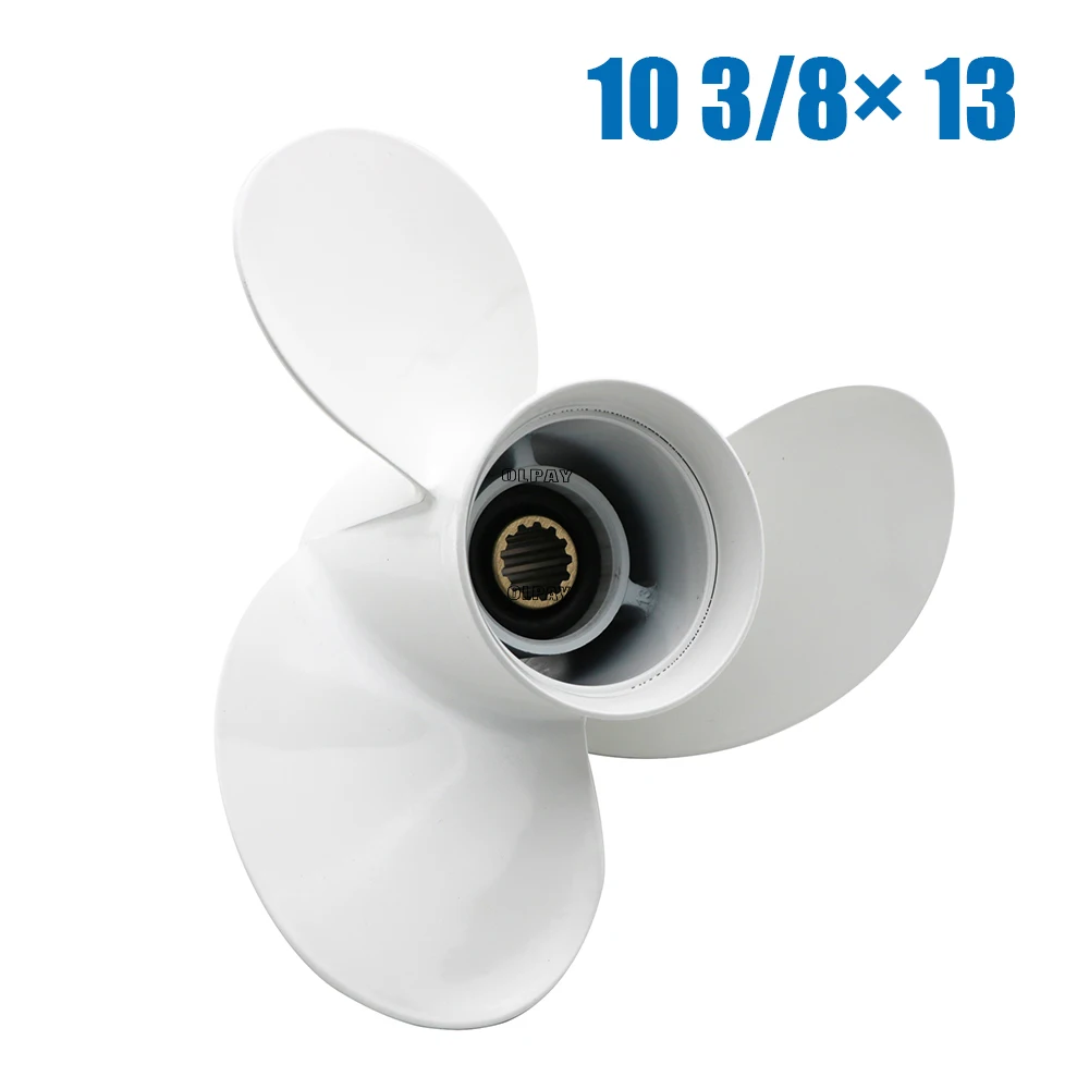 

Propeller 10 3/8x13-G For Yamaha Outboard Engine 25HP 40HP 48HP 55HP 60HP 70HP F30 F40 F45 F50 F60 6H5-45945-00-EL