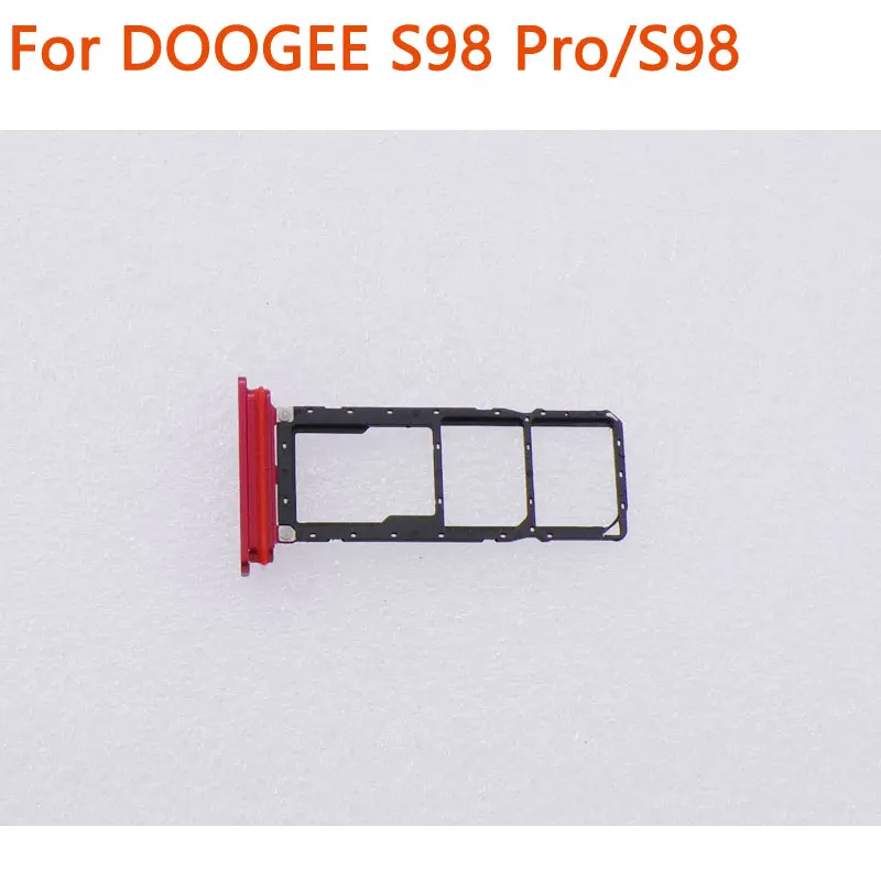New Original DOOGEE S98 S98 Pro S99 SIM Card Cell Phone Sim Tray Card Holder Slot Adapter For DOOGEE S98 Pro Smart Phone