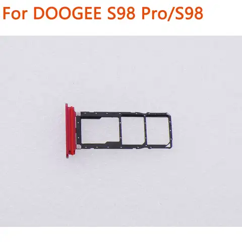 Novo Original DOOGEE S98 S98 Pro S99 Bandeja de Cartão SIM Adaptador de Slot para Celular DOOGEE S98 Pro Smartphone