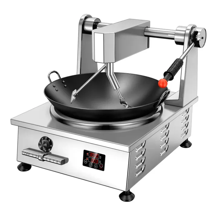 Интеллектуальное кухонное оборудование, многофункциональная плита, газовая электрическая машина для жарки, автоматический кухонный робот для продажи