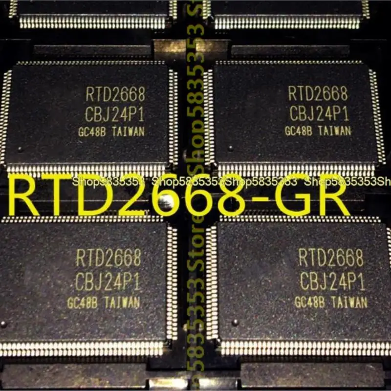 50PCS New RTD2668 RTD2668-GR TQFP-128 liquid crystal chip