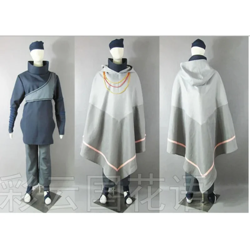ff34Cosplay película el último disfraz de Uchiha Sasuke hecho a medida