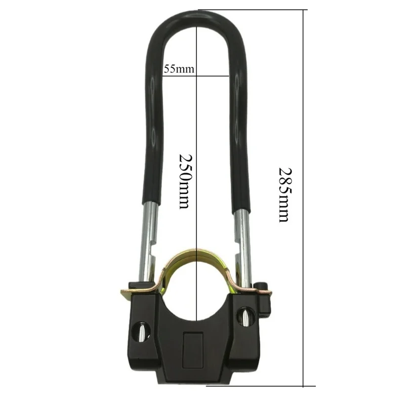 Falante Aluminum Alloy Motorcycle Safety Anti-Theft Front Fork Lock Shock Absorber Fixed Motorcycle Lock for Enhanced Security