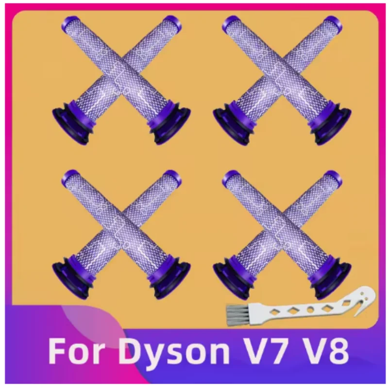 Dyson-Dv8-X8 For Dyson V7 V8 Parts Accessories Pre Filter Post Filter