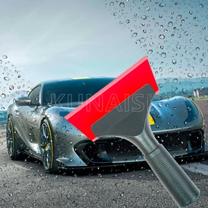 クナイシカーウィンドウワイパー窓ガラススクレーパーフロントガラスワイパーツールスキージアイスブレーカースノークリーニング車のスタイリングのためのスクレイピング 8ベストセールスアイスブレーカー-5