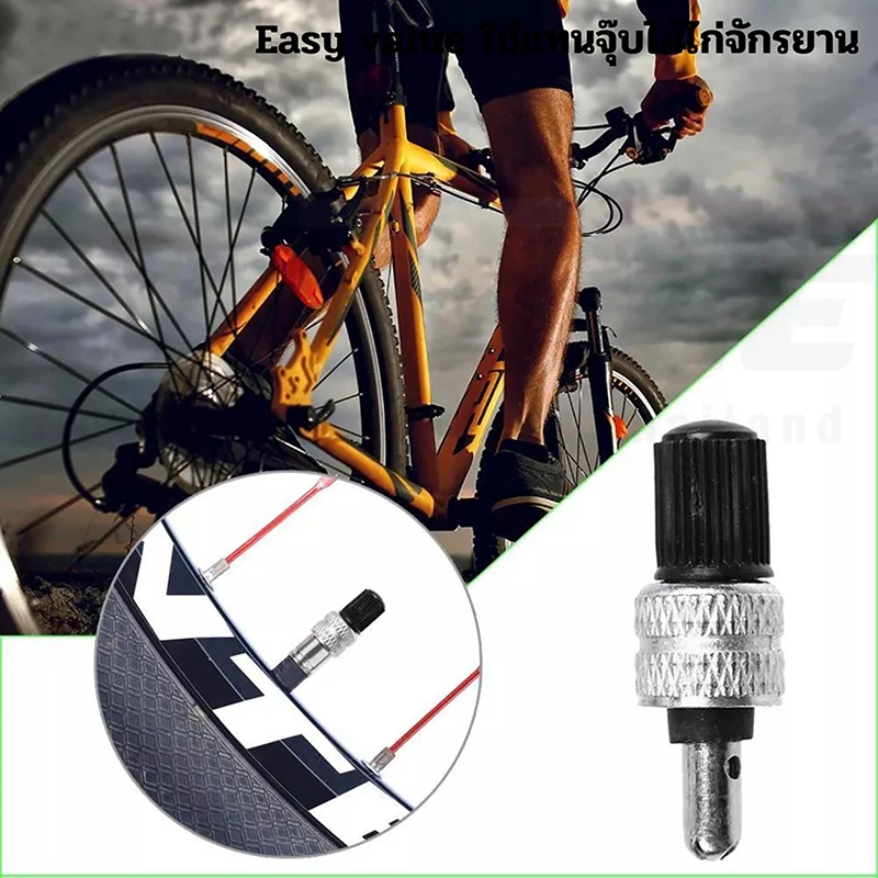 1pcs Bicycle Tube Valves Bike Replacement Dunlop Valve Germany Valve For Wheel Maintenance Repair Accessories Cycling Parts