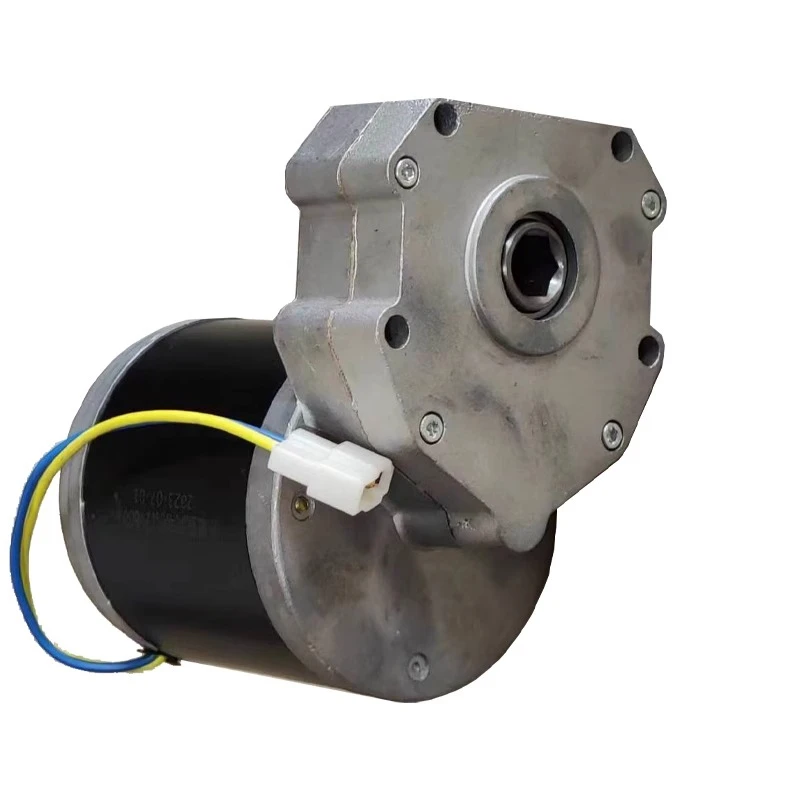 

12V24V600W45 об/мин двигатель постоянного тока со звездочкой 60 В роторная фреза для внесения удобрений сельскохозяйственный электрический ролик