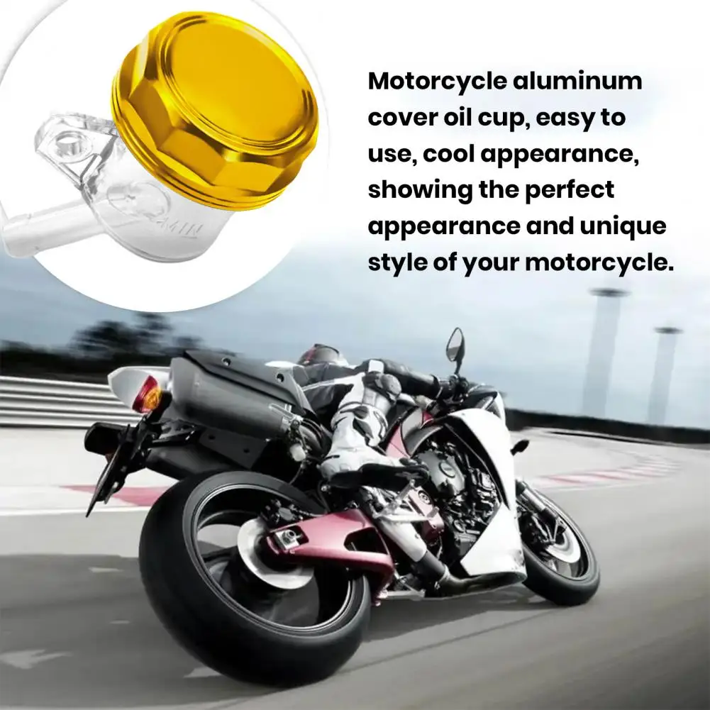 

Unique Style Motorcycle Accessories Universal Motorcycle Aluminum Lid Oil Cup Rear Brake Pump Fluid for Modified for Motorcycles