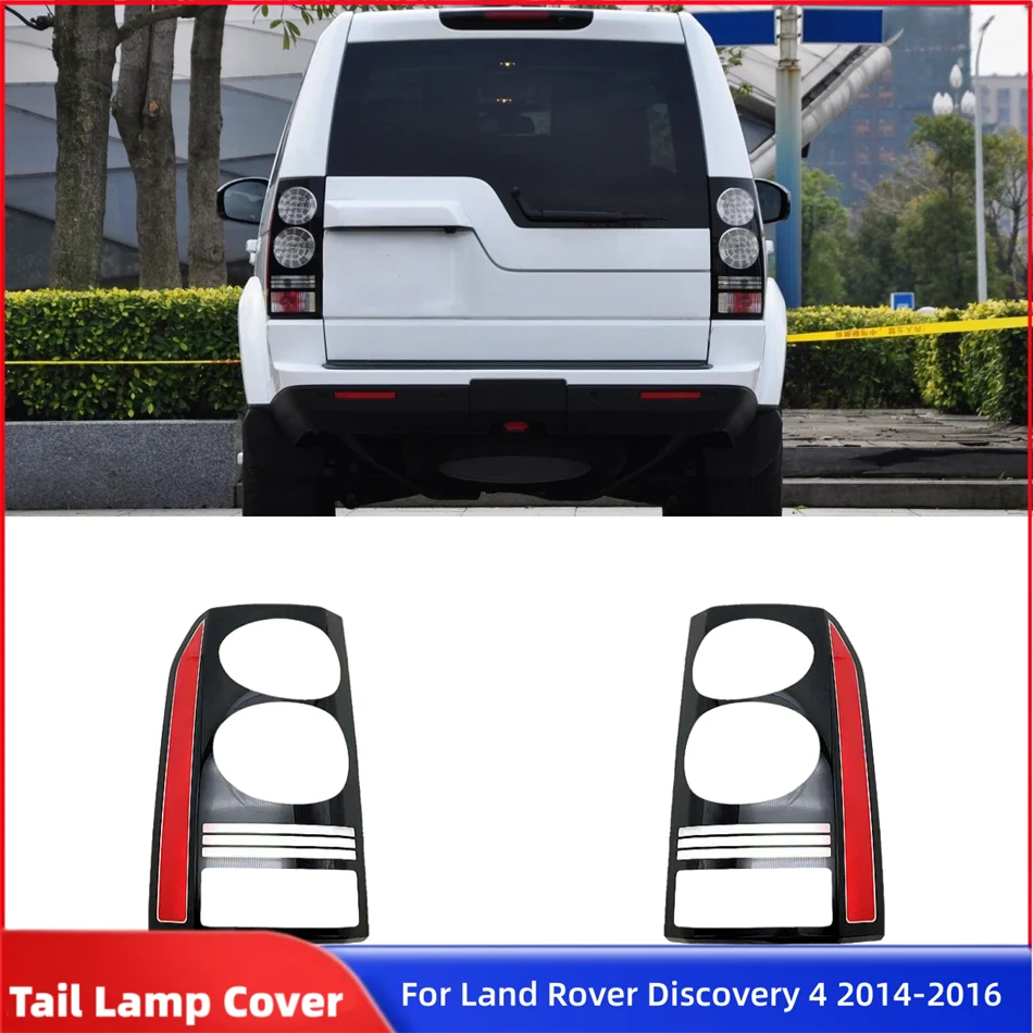 

For Land Rover Discovery 4 2014 2015 2016 Car Rear Light Accessories Auto Accessory Brake Lights Shell Lampshade