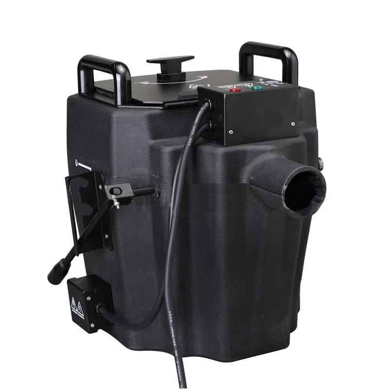 Household 220v 220V 3500W Professional Stage Effects Dry Ice Machine With Smoke Nozzle Low Ground For KTV Big Show Night Club We