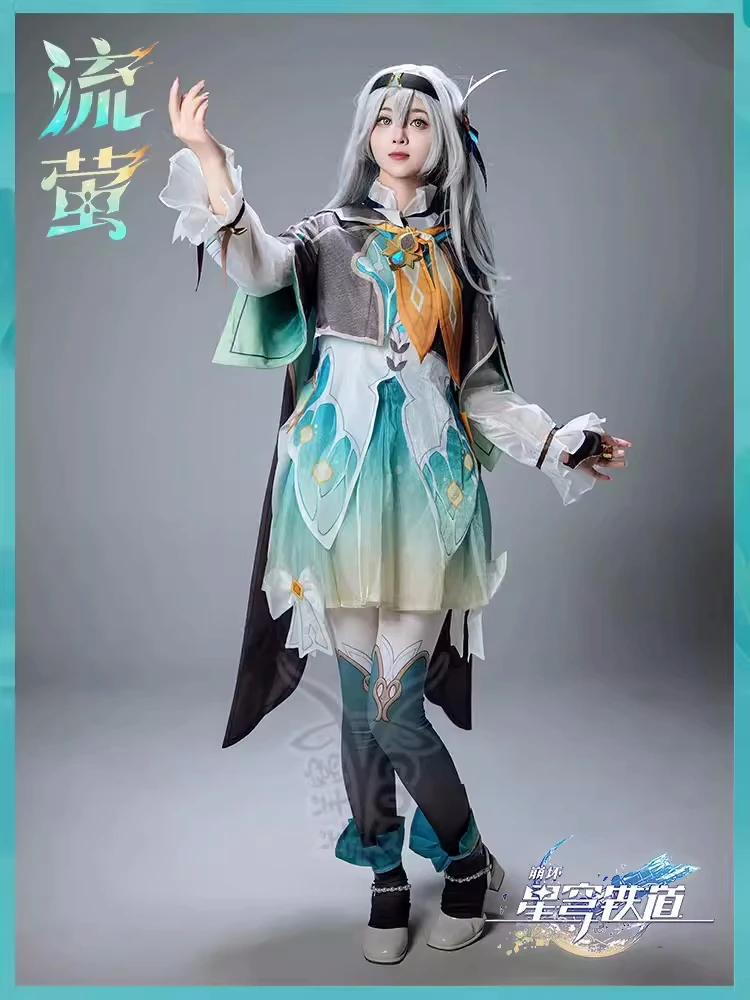 

Firefly Cosplay Game Honkai: Star Rail Anime Women Fashion Costume Role Play Clothing Halloween Party Suit 2024 New Stock