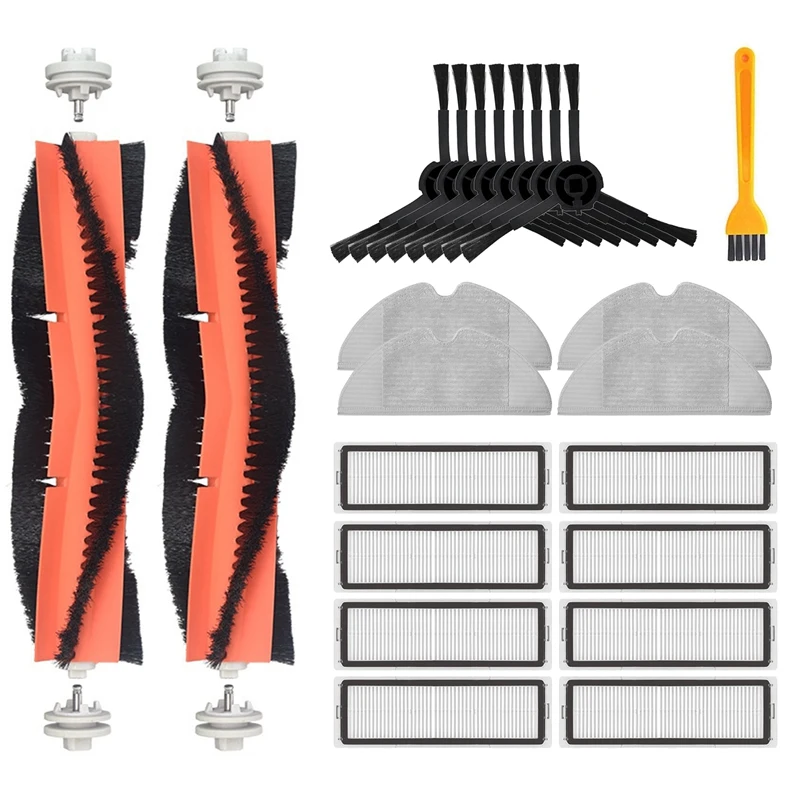 Für dreame bot l10 pro roboter staubsauger ersatzteile ersetzen kits hauptseiten bürsten filter mopp lappen zubehör