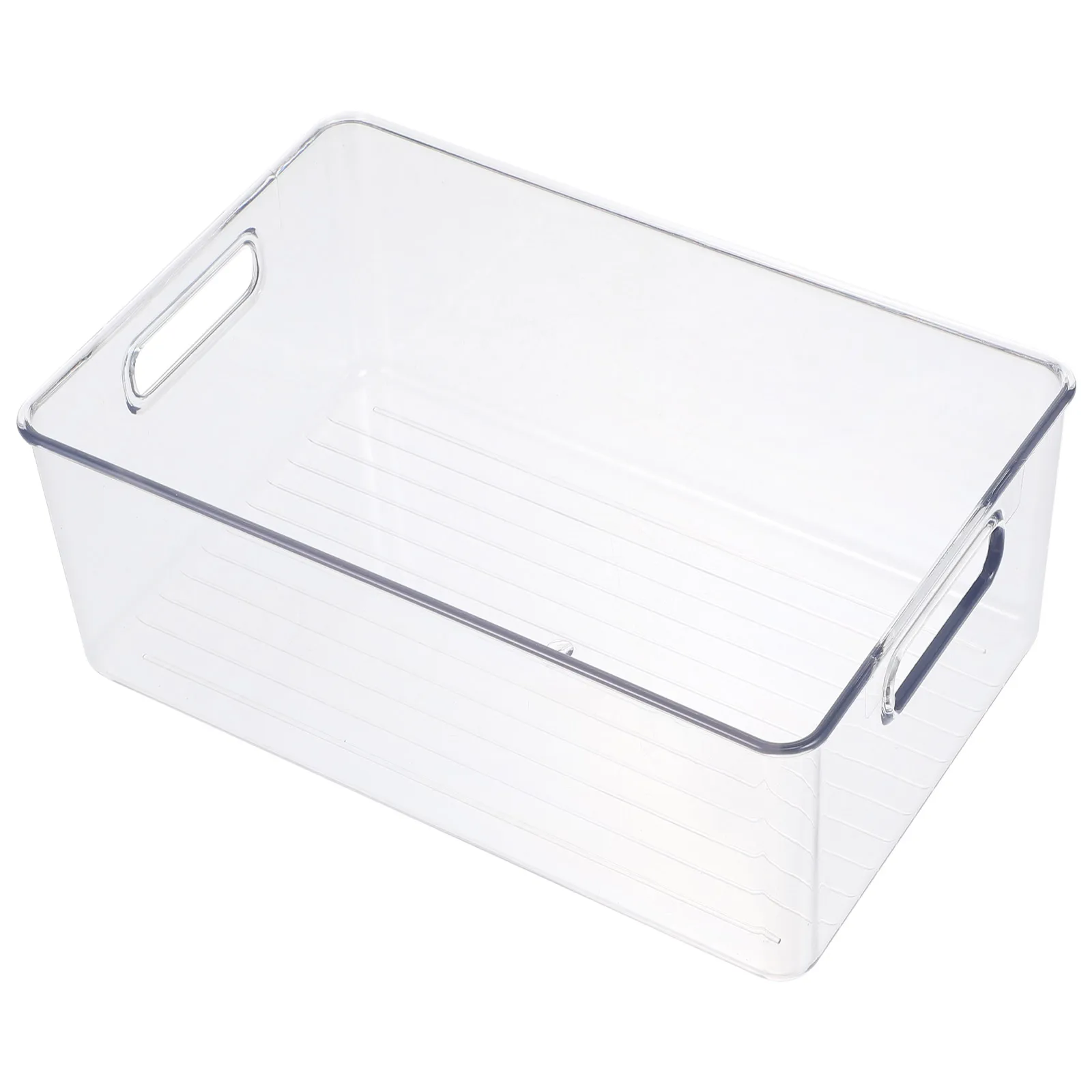

Plastic Storage Plastic Box PET Material Organizing Containers for Desktop Box Living Bedroom Desktop Home Supply