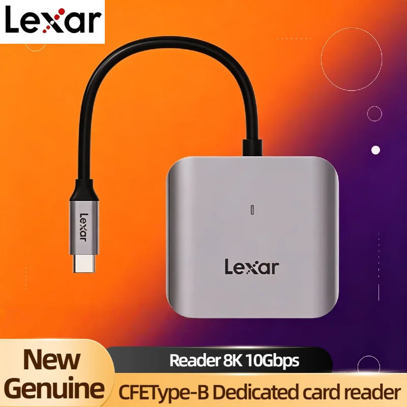 lexar-510u-type-b-cfexpressカードリーダー-メモリカードリーダー-cfeカードリーダー-usb-32-gen-2-type-cインターフェース-8k-10gbps対応