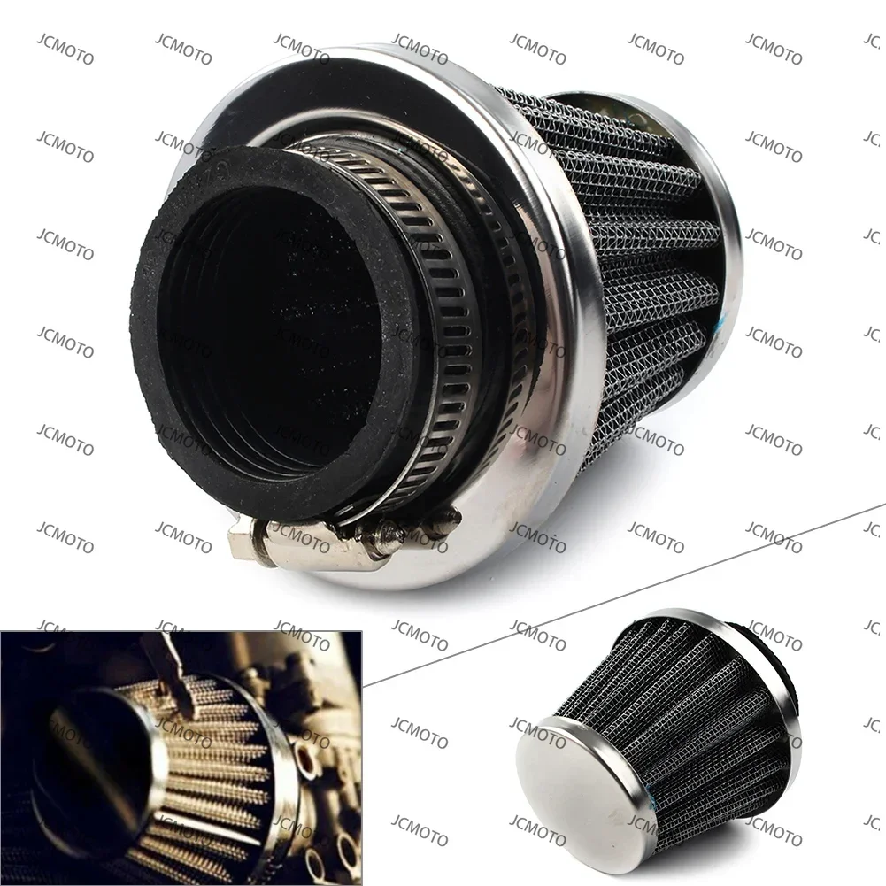 

Для Honda для Kawasaki Yamaha Pit Bike ATV XR CRF 50 SDG SSR 70 110 125 38 мм универсальный воздушный фильтр мотоцикла