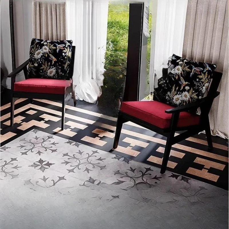 

Wingback Accent Living Room Chairs Luxury Wooden Single Design Chairs Lazy Relaxing Modern Fauteuil De Salon Furniture For Home