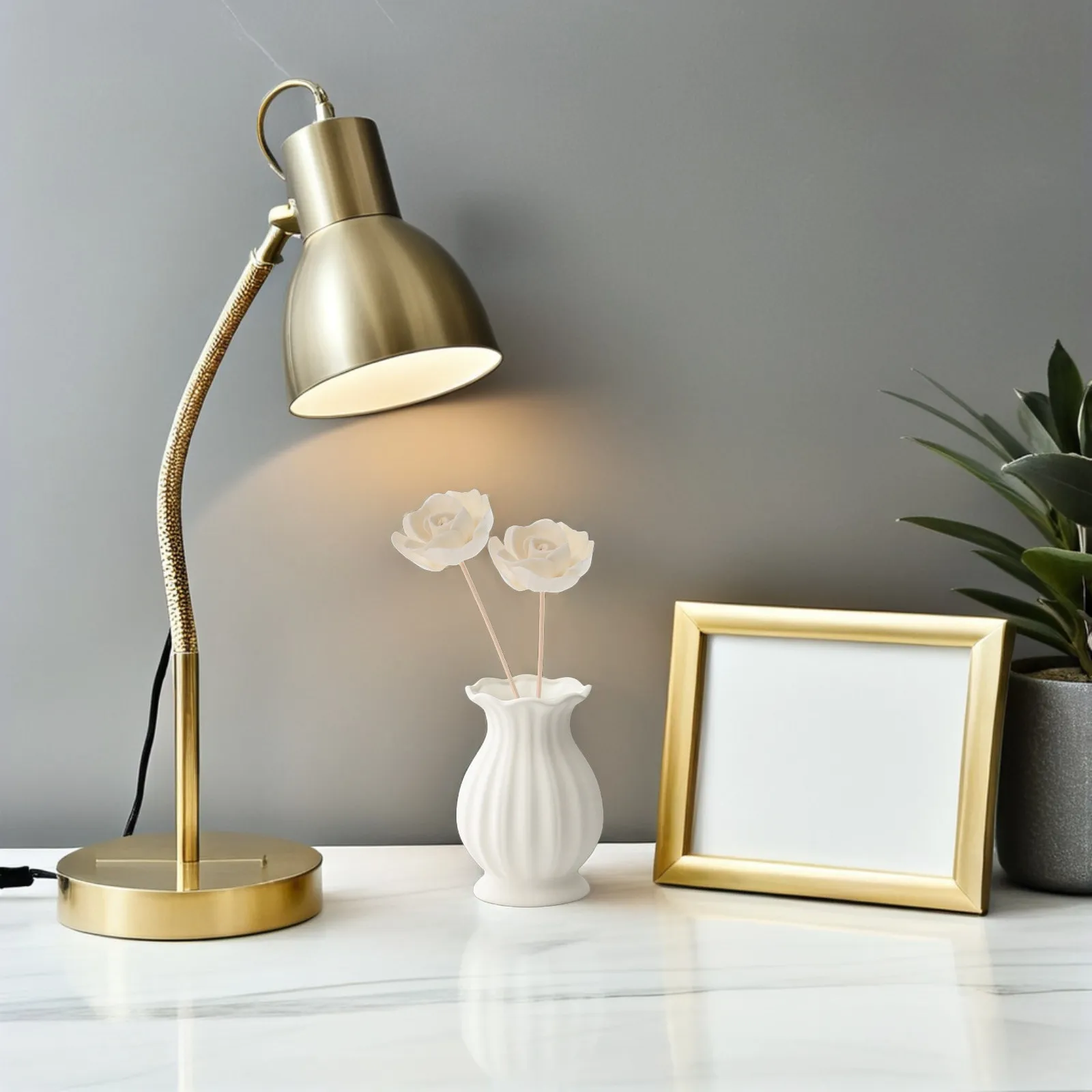 

10Pcs Artificial Flower Diffuser Sticks Essential Oil Diffuser Refill Decorative Reed Scent Sticks for Home Office Spa