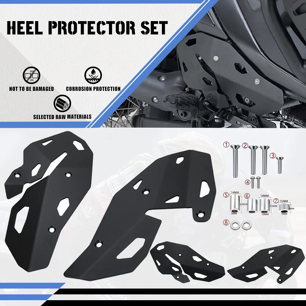

GS1300 R 1300 GS For BMW R1300GS Adventure 2023 2024 2025 Side Panel Frame Guards Heel Guard Protective Motorcycle Accessories