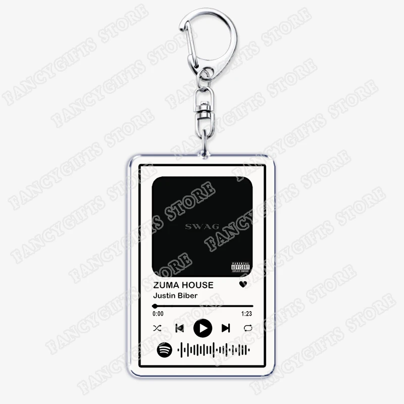Popular Singer Keychains for Women Accessories Bag Swag Album Music Keying Jewelry Fans Gifts